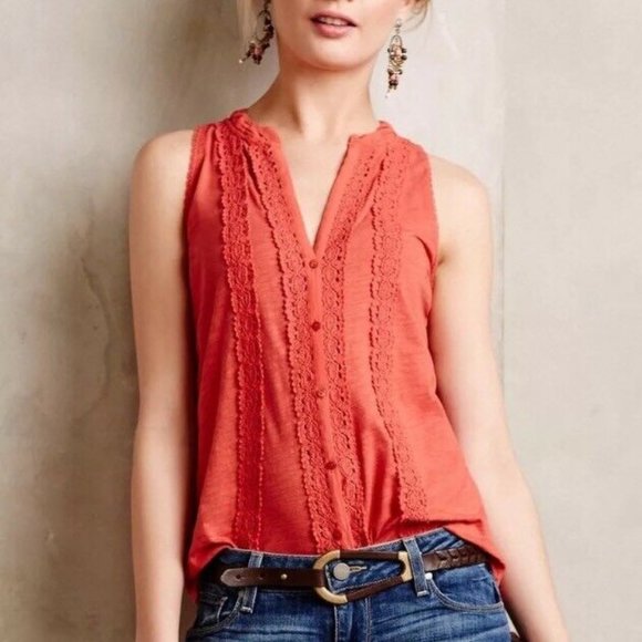 Anthropologie Tops - ❌️SOLD❌️Anthropologie Meadow Rue Jenson Top